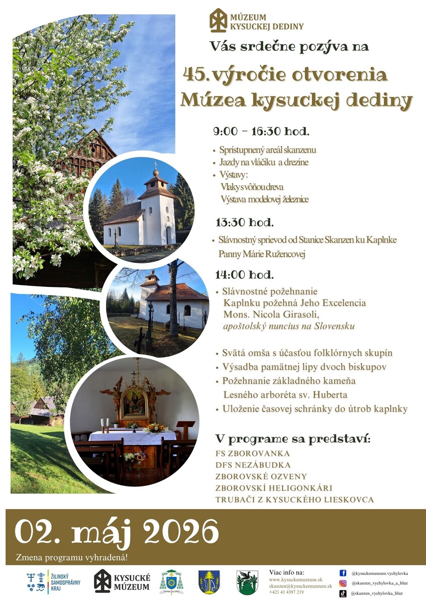 45. výročie otvorenia MKD plagát