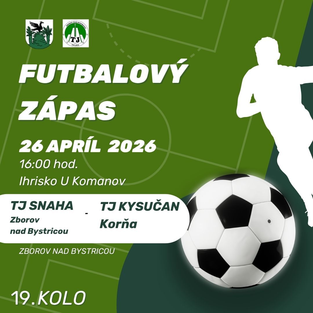 Futbal 26.4.2026 Korňa