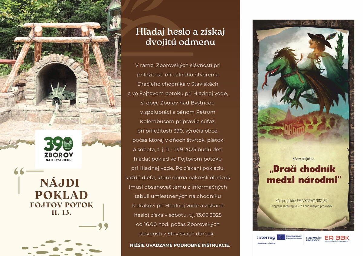 Hľadanie pokladu 1. strana