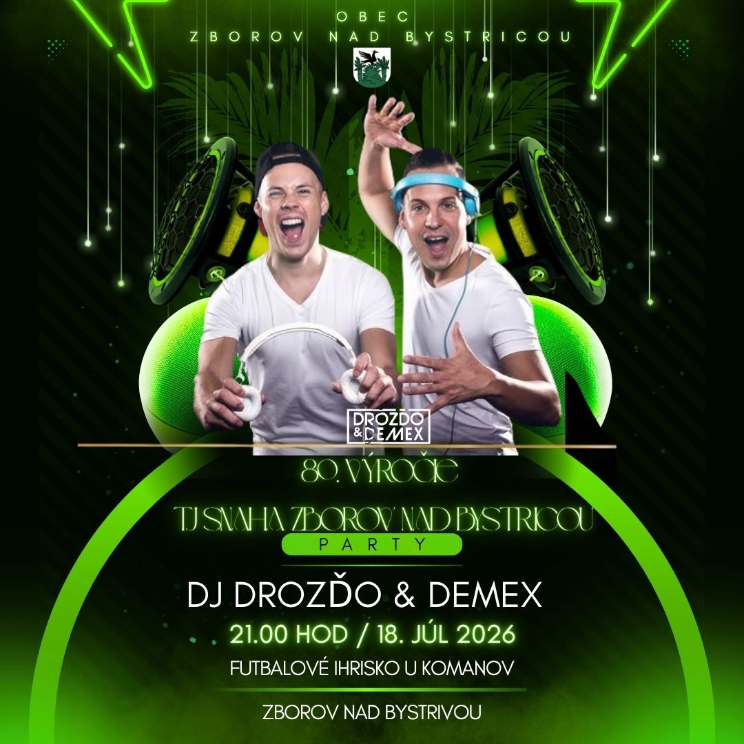 Plagát DJ Drozdo