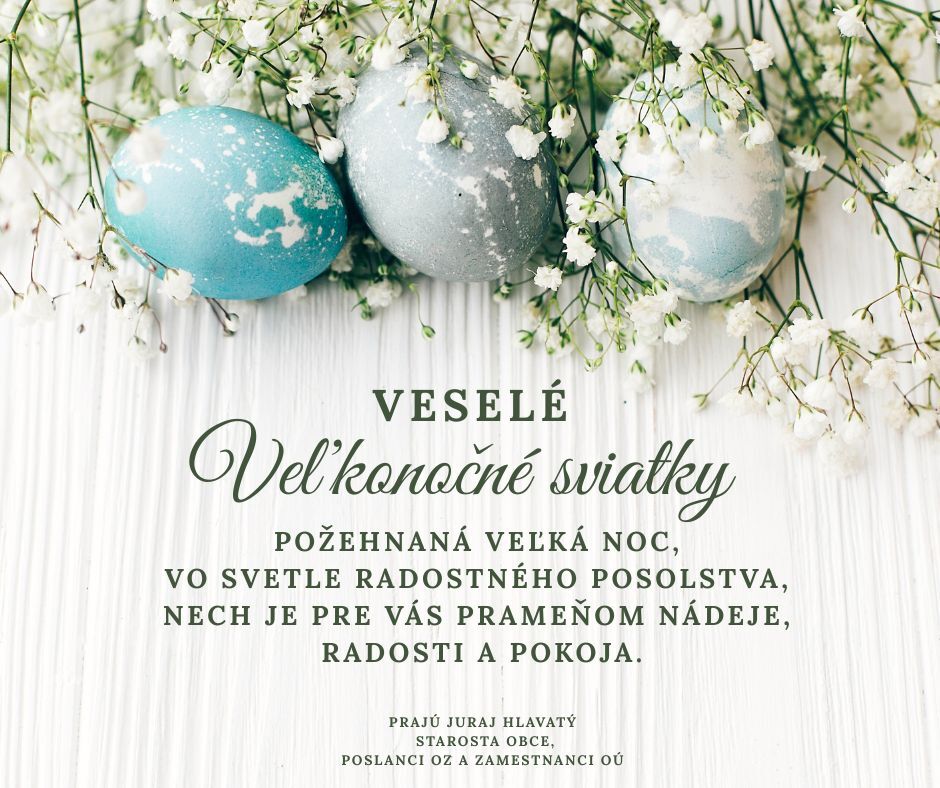 velk noc zatvorenie
