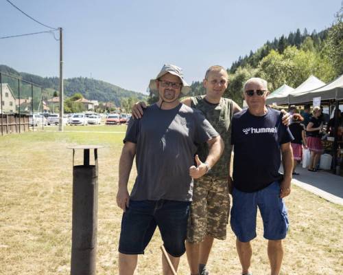 Cyklopreteky Kysuce-Orava cez kopec a súťaž vo varení kotlíkového gulášu In memoriam Anna Valková