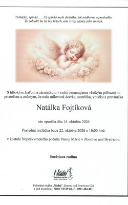 Parte Natálka Fojtíková