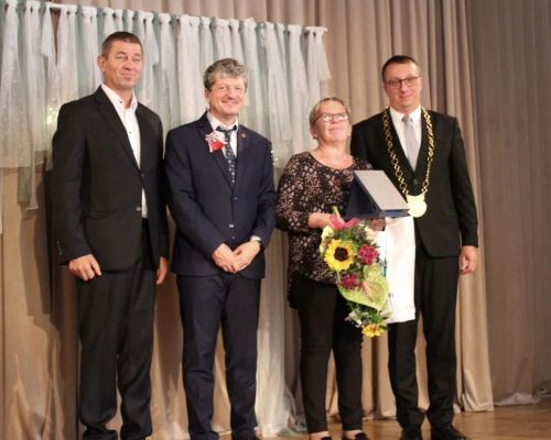 In memoriam - JURAJ TKÁČ - bola mu udelená in memoriam cena starostu obce Zborov nad Bystricou za ro