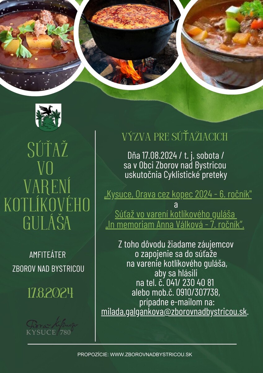 Plagát Guláš 2024