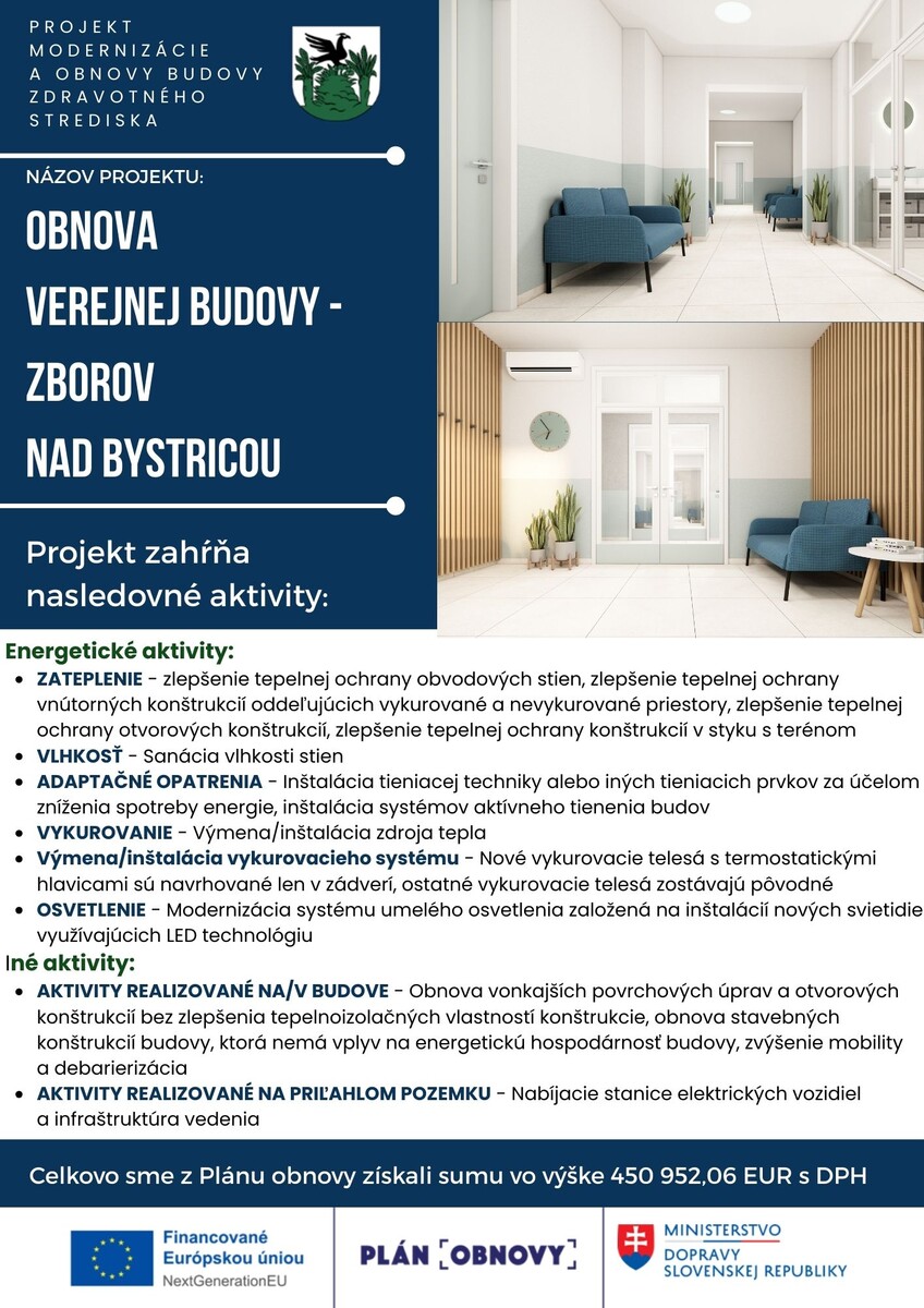 Plagát projekt zdravotné stredisko 2. strana