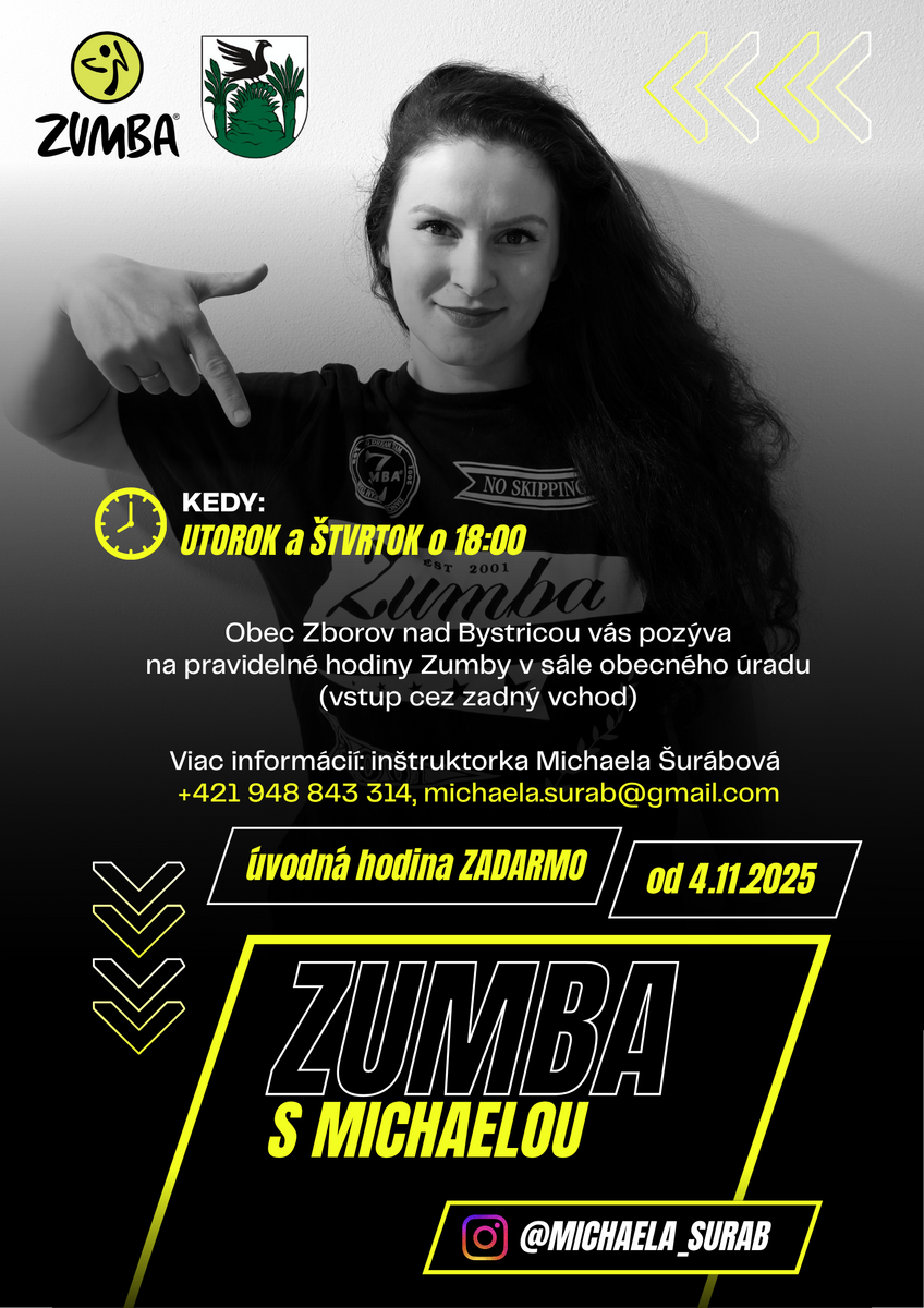 michaela zumba plagat