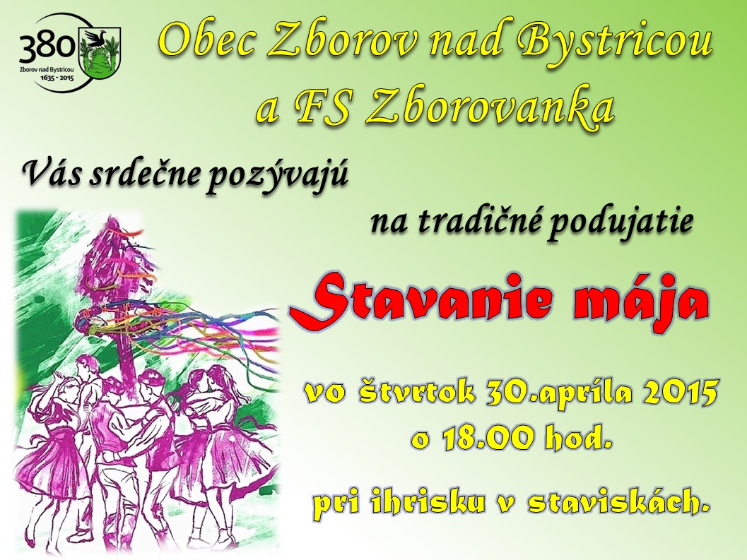 Stavanie maja 2015